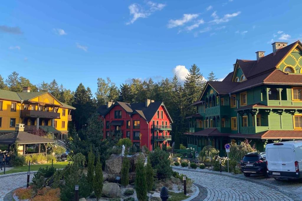 Dolina Wikingow-Apartament Suite Z Tarasem W Ogrodzie, Miejscem W Garazu I Dostepem Do Strefy Wellness Szklarska Poręba Exterior foto